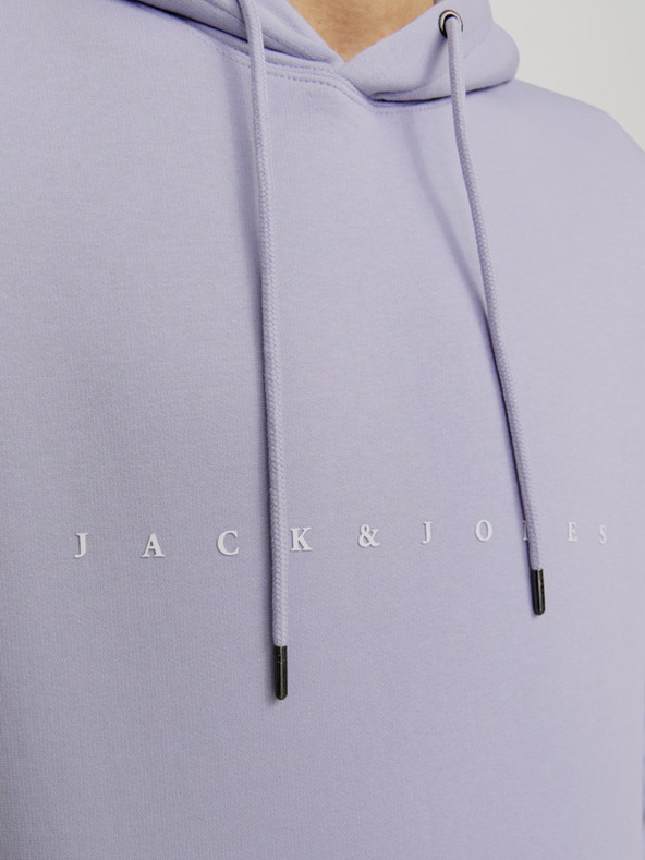 Jack & Jones Svetlo vijolična moška kapuca Jack & Jones Star