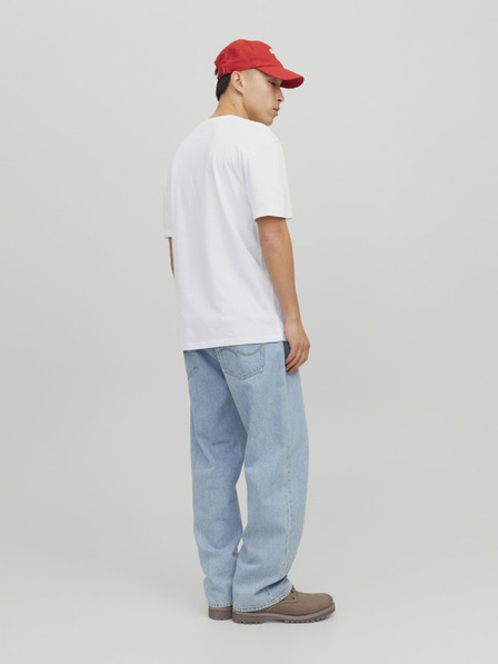 Jack & Jones Bela moška jopa s kapuco Jack & Jones Star