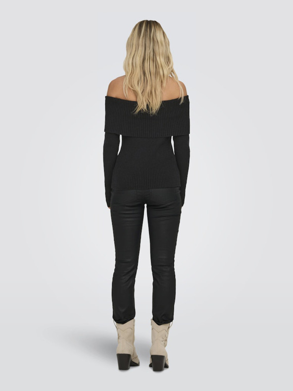 ONLY Črn ženski pulover ONLY Katia