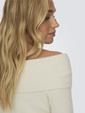 ONLY Kremni ženski pulover ONLY Katia