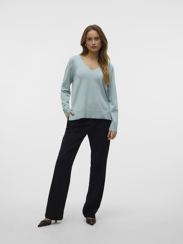 Vero Moda Zelen ženski pulover Vero Moda Silje