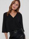 Jacqueline de Yong Črna ženska bluza JDY