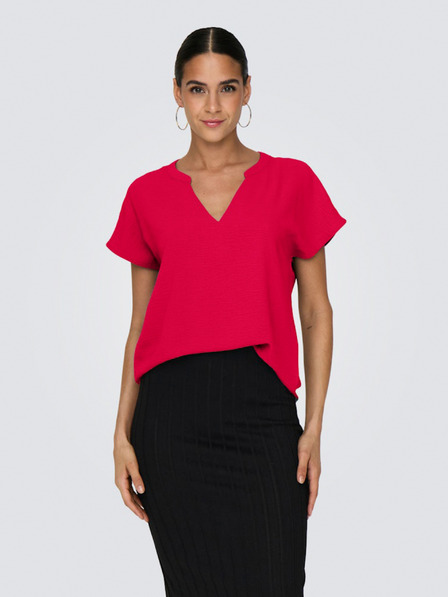 Jacqueline de Yong Rdeča bluza JDY Lion