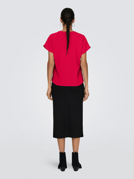 Jacqueline de Yong Rdeča bluza JDY Lion
