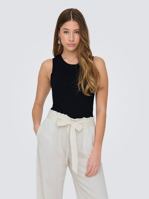 Jacqueline de Yong Črna ženska majica JDY