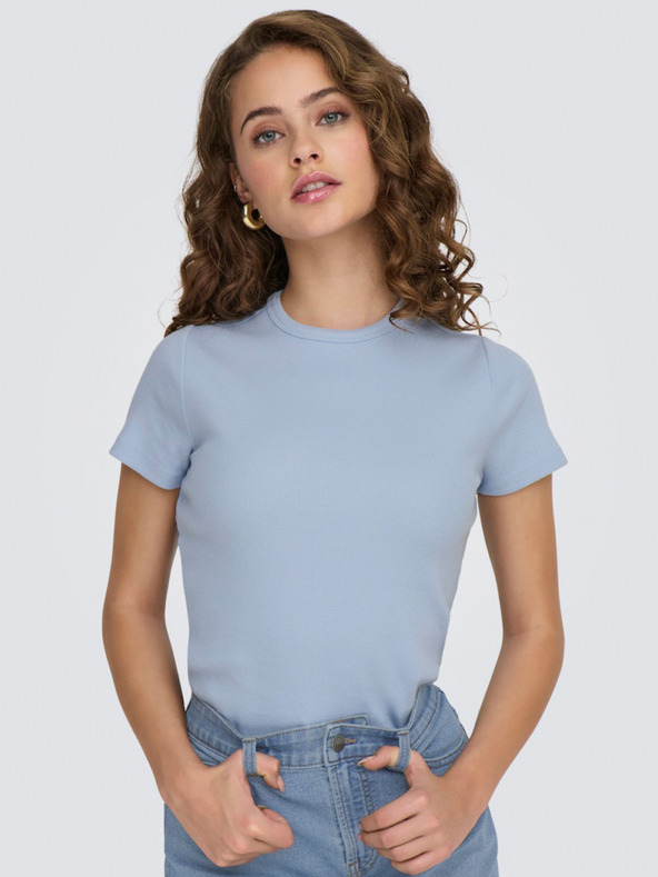 Jacqueline de Yong Svetlo modra ženska majica JDY