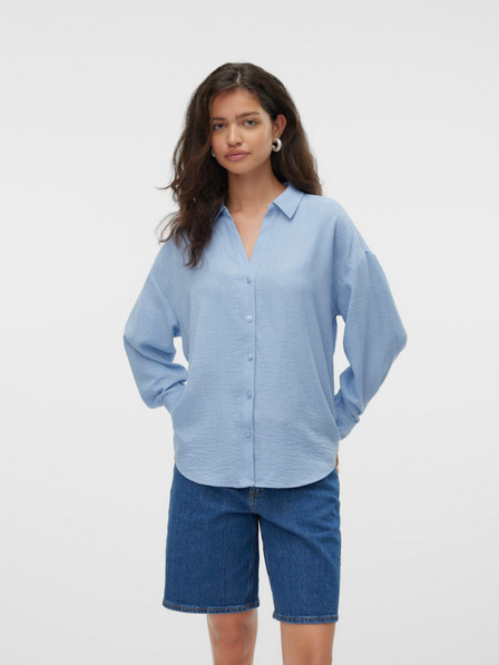 Vero Moda Svetlo modra ženska srajca Vero Moda Melaney