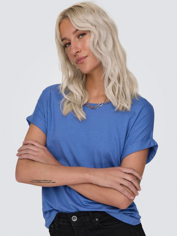ONLY Modra ženska majica ONLY