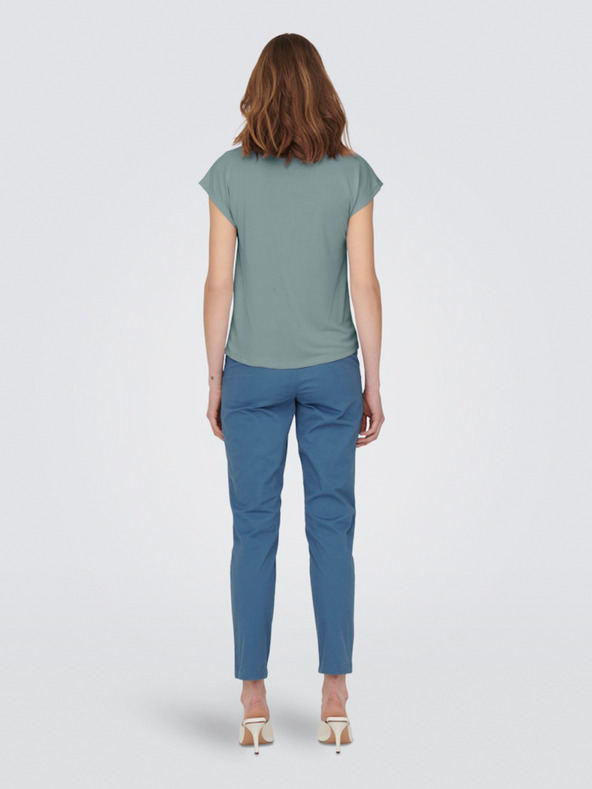 ONLY Zelena ženska majica ONLY Free