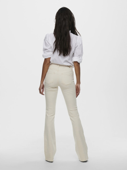 ONLY Kremne ženske kavbojke ONLY Blush Jeans