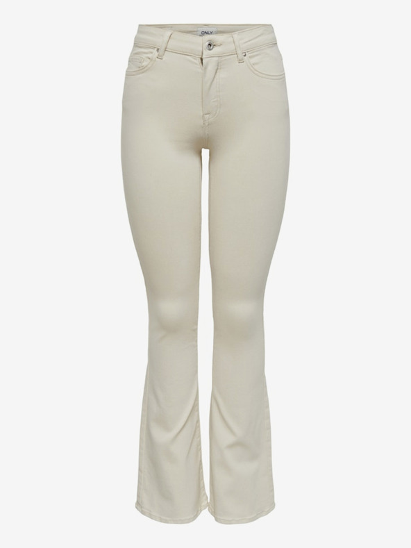 ONLY Kremne ženske kavbojke ONLY Blush Jeans