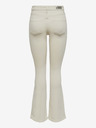 ONLY Kremne ženske kavbojke ONLY Blush Jeans