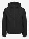 Jack & Jones Črna moška osnovna jakna Jack & Jones