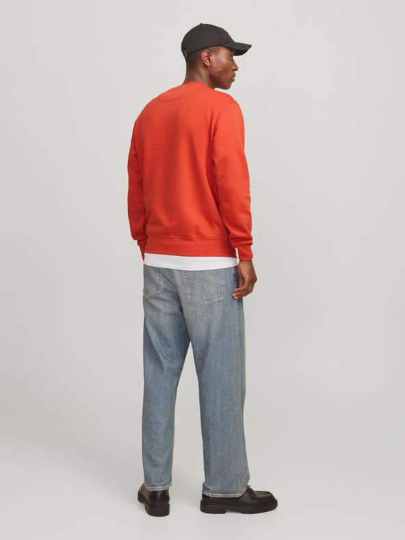 Jack & Jones Oranžna moška jopa s kapuco Jack & Jones Vesterbro