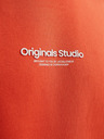 Jack & Jones Oranžna moška jopa s kapuco Jack & Jones Vesterbro