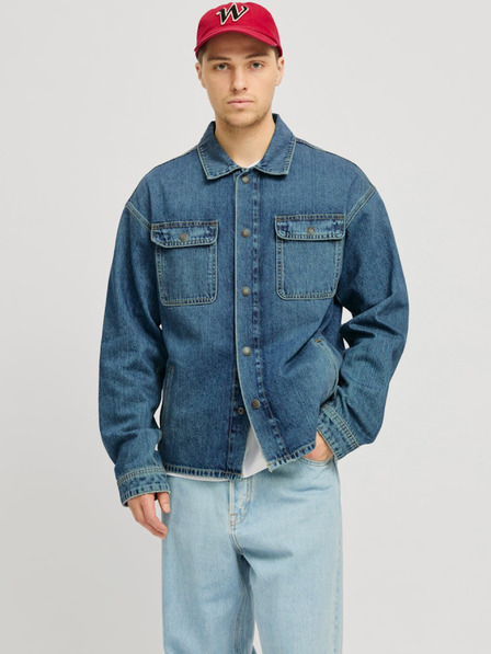 Jack & Jones Modra moška majica iz džinsa Jack & Jones