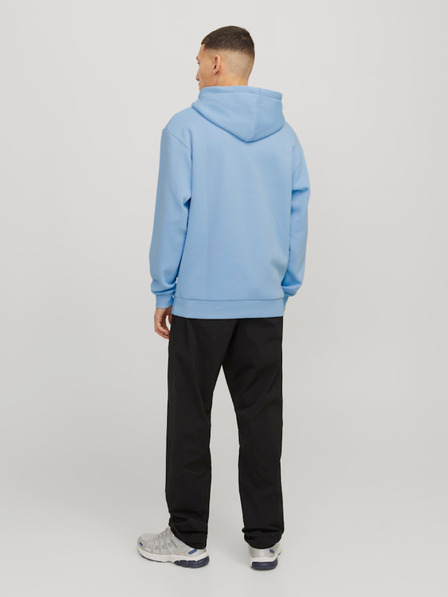 Jack & Jones Modra moška jopa s kapuco Jack & Jones Bradley