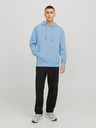 Jack & Jones Modra moška jopa s kapuco Jack & Jones Bradley