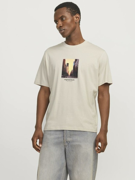 Jack & Jones Jack & Jones Vesterbro Beige Moška srajca