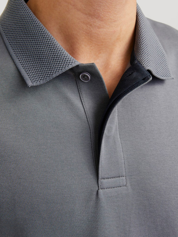 Jack & Jones Siva moška polo majica Jack & Jones Crodney