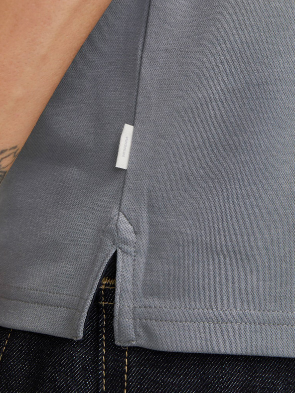 Jack & Jones Siva moška polo majica Jack & Jones Crodney