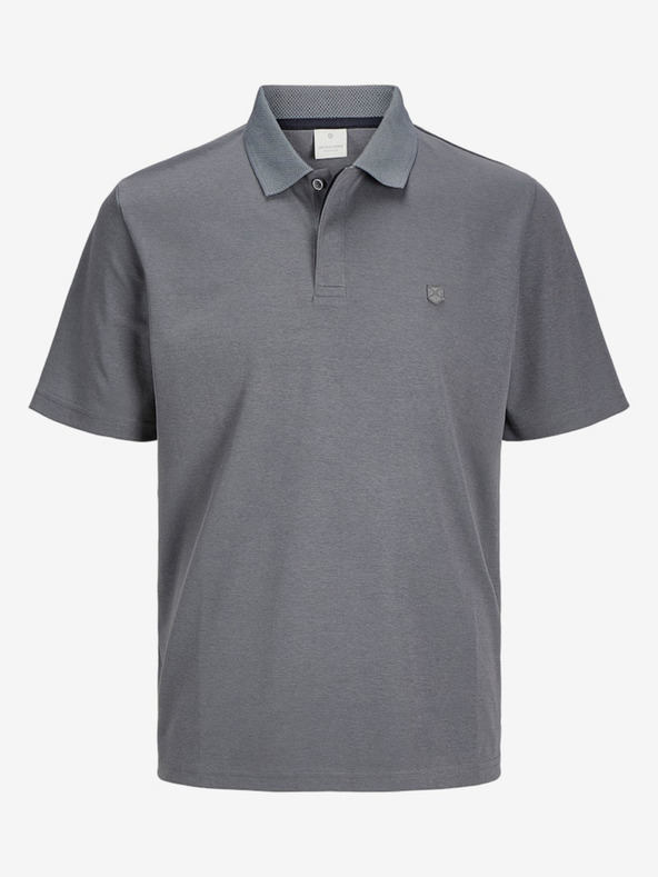 Jack & Jones Siva moška polo majica Jack & Jones Crodney