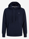 Jack & Jones Temno modra moška majica s kapuco Jack & Jones Paulos