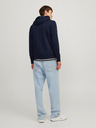 Jack & Jones Temno modra moška majica s kapuco Jack & Jones Paulos