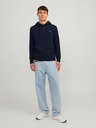 Jack & Jones Temno modra moška majica s kapuco Jack & Jones Paulos