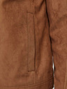 Jack & Jones Rjava moška jakna Jack & Jones Dylan iz semiša