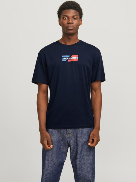 Jack & Jones Temno modra moška srajca Jack & Jones Corp