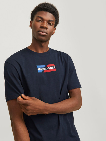 Jack & Jones Temno modra moška srajca Jack & Jones Corp