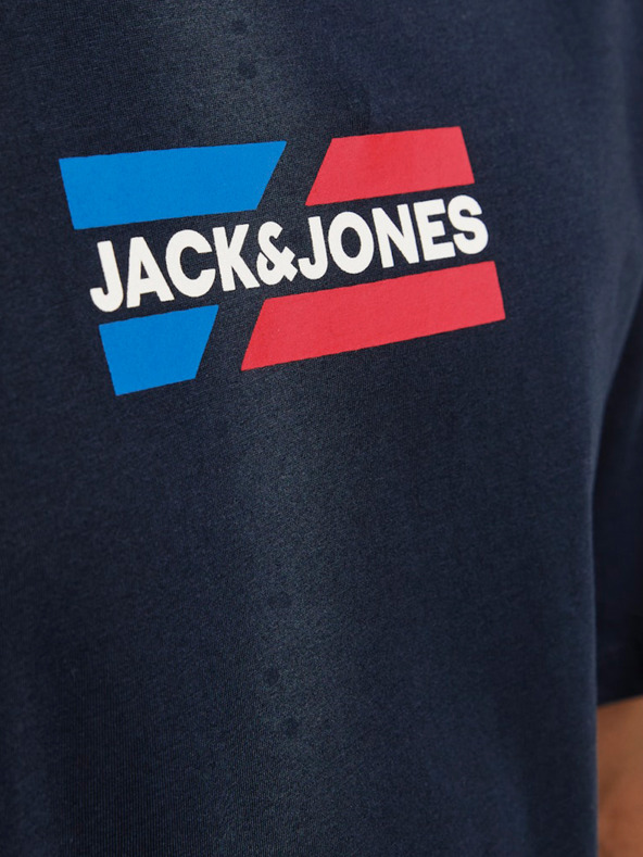 Jack & Jones Temno modra moška srajca Jack & Jones Corp