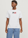 Jack & Jones Bela moška majica Jack & Jones Corp