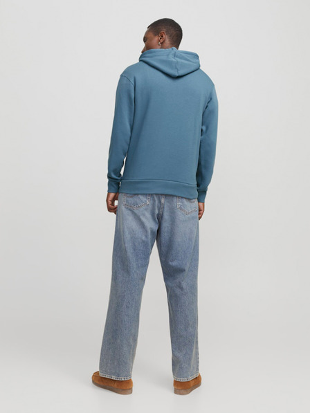 Jack & Jones Modra moška majica s kapuco Jack & Jones Corp