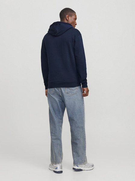 Jack & Jones Temno modra moška jopa s kapuco Jack & Jones Corp