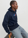 Jack & Jones Temno modra moška jopa s kapuco Jack & Jones Corp