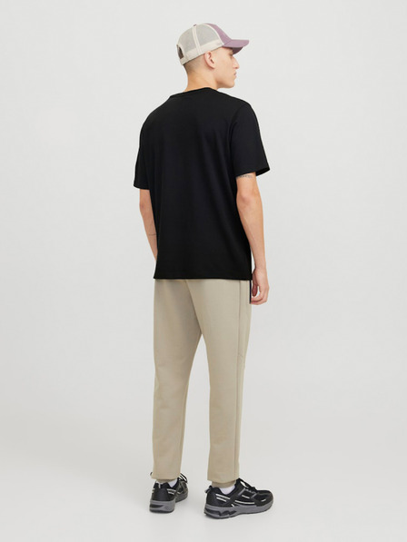 Jack & Jones Črna moška srajca Jack & Jones Fusion