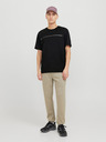 Jack & Jones Črna moška srajca Jack & Jones Fusion