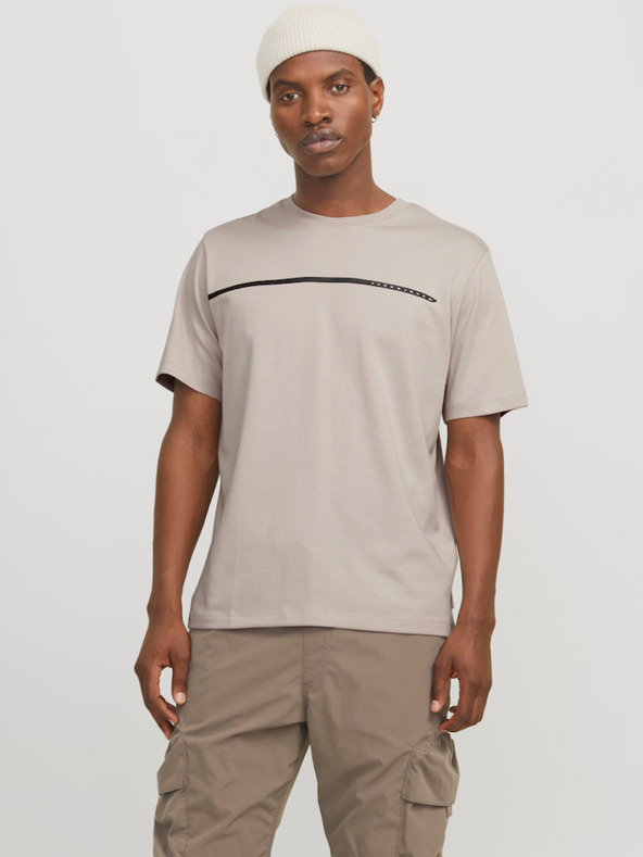 Jack & Jones Jack & Jones Fusion Beige Moška majica