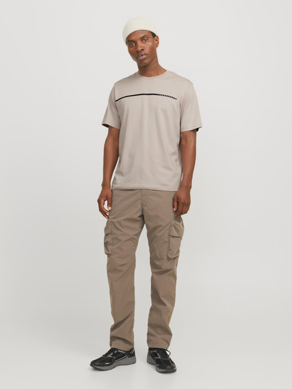 Jack & Jones Jack & Jones Fusion Beige Moška majica