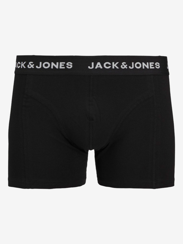 Jack & Jones Komplet treh moških boksaric Jack & Jones v modri, zeleni in črni barvi