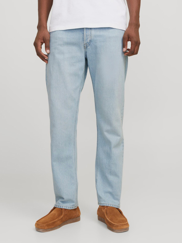 Jack & Jones Svetlomodre moške sproščene kavbojke Jack & Jones Chris