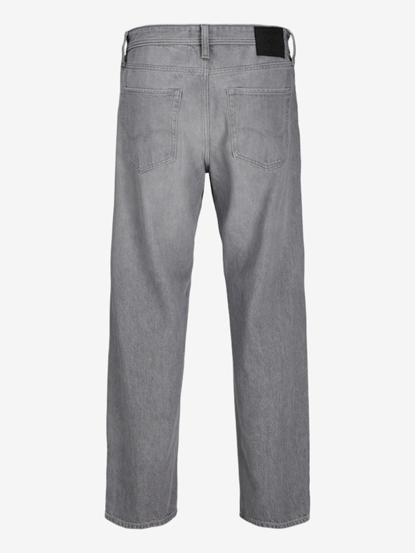 Jack & Jones Svetlo sive moške ohlapne kavbojke Jack & Jones Eddie