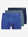 Jack & Jones Komplet treh moških boksaric Jack & Jones v modri barvi