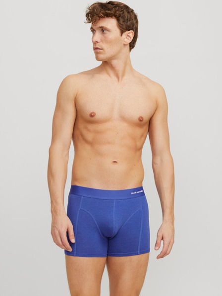 Jack & Jones Komplet treh moških boksaric Jack & Jones v modri barvi
