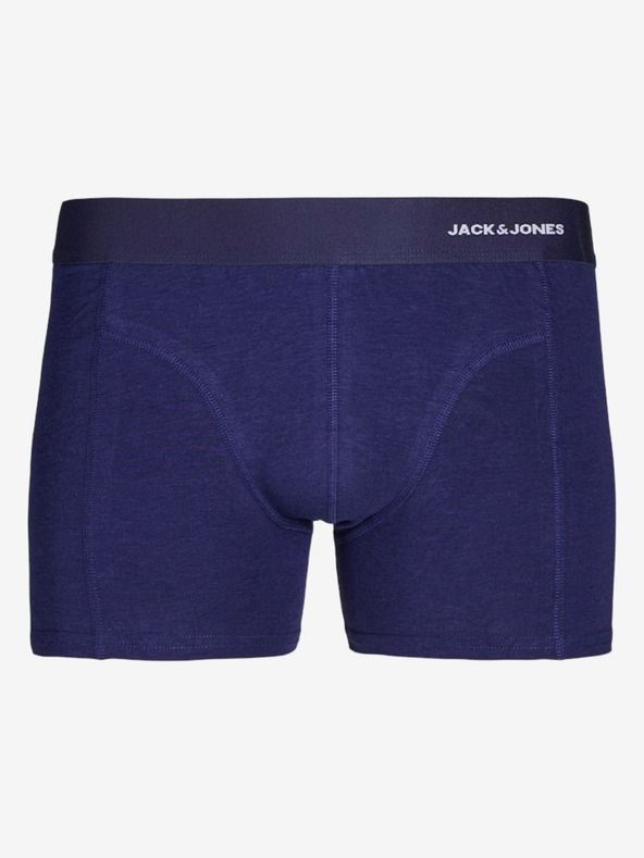 Jack & Jones Komplet treh moških boksaric Jack & Jones v modri barvi