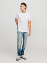 Jack & Jones Modre moške zožene kavbojke Jack & Jones Mike
