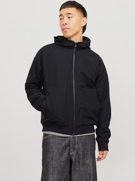Jack & Jones Črna moška jakna Jack & Jones Perfect