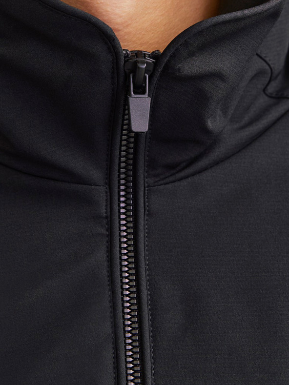 Jack & Jones Črna moška jakna Jack & Jones Perfect